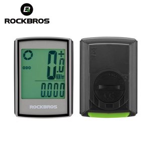 rockbros wireless cycling bike computer waterproof bicycle computer lcd backlight satch speedometer odometer mtb accessories