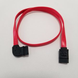 sata 3.0 serial hard drive data cable double channel straight head & right elbow with double shrapnel 50cm