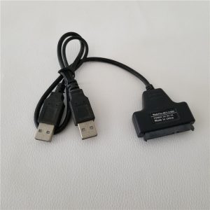 sata 7+15pin 22pin to dual usb 3.1 aadapter cable easy drive solid state disk connection cable fo ssd 2.5inch hard drive