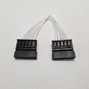 sata power supply extension cable female to female clear siver 20cm for h81t motherboard connection