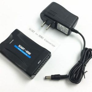 scart to hdmi converter audio video analog scart input to hdmi 1080p output analog to digital adapter scaler box for hdtv dvd stb