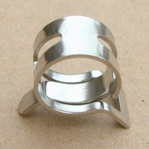 silver hose clamp 3/8'' tube pipe clamp clips fasteners for od 15.9mm water cooling pipes