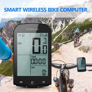 smart gps bicycle computer bt 4.0 ant+ bike wireless computer digital speedometer backlight ipx6 accurate cycling