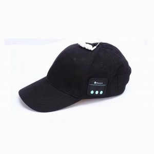 smart phone tablet wireless sport bluetooth music hat 2-in-1 hands-cap speaker sport baseball cap headset