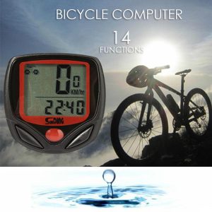 sunding sd-548b mini wired bike bicycle computer waterproof cycling odometer speedometer lcd screen digital bike speedometer