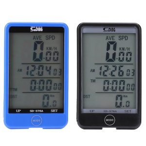 sunding sd-576a waterproof wired bicycle computer lcd backlit touch screen bike odometer speedometer