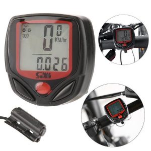 sunding sd multifunctional bicycle computer wired odometer satch waterproof mini digital lcd speedometer tracker wholesale