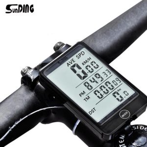 sunding waterproof bike computer multifunctional light mode wired mtb bicycle odometer cycling speedometer with backlight