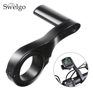 swelgo multifunction bike computer holder bicycle speedometer support extension for handlebar mount cycling accessories