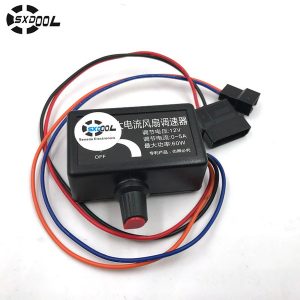 sxdool 12v dc fan speed cooling fan controller 5a maximum support