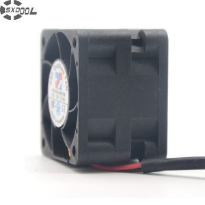 sxdool fd1240-a0053m dc 12v 0.35a server square fan 40x40x28mm 3-wire 3-pin