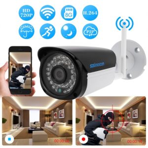 szsinocam 720P Wireless WIFI HD Bullet IP Camera 1.0MP 36 IR LEDS 1/4