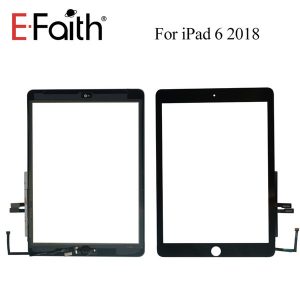 touch digitizer for ipad 6th gen 2018 touch screen digitizer replacement with home button+adhesive for ipad 6