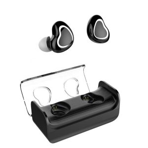 tws-7 plus bluetooth headset mini sports stereo wireless binaural portable headset with charging box microphone earbuds