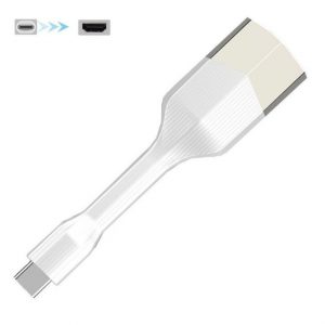 type-c to hdmi adapter,usb 3.1 to hdmi 4k@30hz adapter thunderbolt 3 compatible, male to female for samsung s8/s8/note8