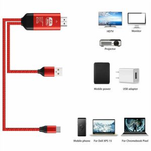 type-c usb-c to hdmi hdtv 4k cable adapter for imac macbook/pro huawei samsung oneplus lg lenovo y20