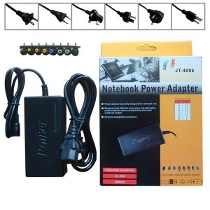 universal 96w lapnotebook 15v-24v ac charger power adapter with 8 connectors