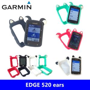 universal bike gel holster and screen protector for garmin edge 520 gps computer quality case for edge520 cartoon non-original