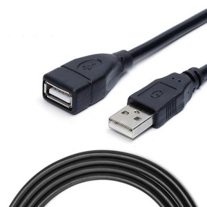 usb 2.0 male to female usb cable 1.5m 3m 5m extender cord wire super speed data sync extension cable