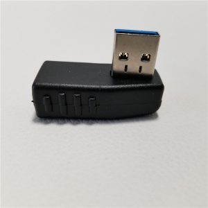 usb 3.0 type a 90 degree left angle male to female adapter converter usb hub black