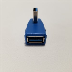 usb 3.0 type a 90 degree right angle male to female adapter converter usb hub blue