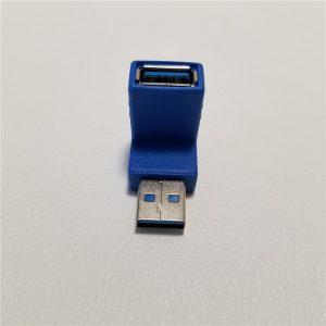 usb 3.0 type a down elbow 90 degree bend male to female adapter converter usb hub jack blue