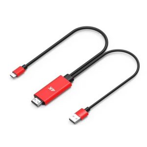 usb-c to hdmi cable adapter,usb 3.1 digital av adapter type-c to hdmi 4k hdtv cable for samsung s8/s9 galaxy note8