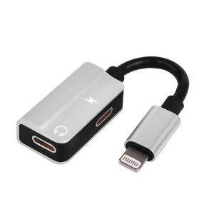 usb iphone charger cable usb charger iphone cable charging cable two-in-one interface adapter for charging and listening