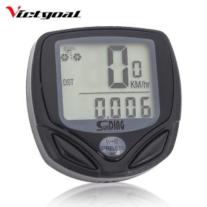 victgoal wireless bike computer mtb speedometer for bicycle led backlight multifunctional wired odometer thermometer satch