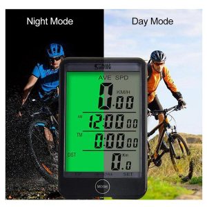 waterproof bicycle computer wired mtb bike cycling speedometer with lcd backlight satch speedometer watch led digital rate