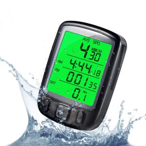 waterproof bicycle computer wireless mtb bike cycling odometer rainproof satch speedometer watch led digital rate