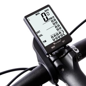 west biking large screen bicycle computer wireless wired bike computer rainproof speedometer odometer satch for cycling