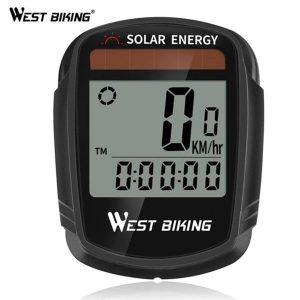 west biking wireless cycling computer solar bike satch multifunction waterproof ultralight bicycle speedometer computer