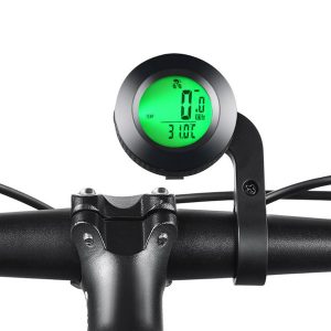 wireless bicycle speedometer waterproof cycling led bicycle computer odometer nine languages accessories parts