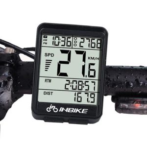 wire/wireless backlight lcd screen bike computer waterproof speedometer odometer cycling bicycle measurable satch tachometer