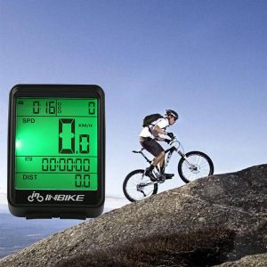 wire/wireless cycling bike computer bicycle led speedometer odometer backlight lcd screen waterproof tachometer