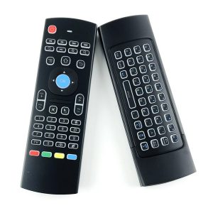 x8 backlight mx3 mini keyboard with ir learning qwerty 2.4g wireless remote control 6axis fly air mouse backlit gampad for android tv box i8