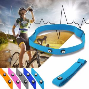 ys adjustable sport chest belt heart rate strap band for garmin wahoo polar monitor wireless heart rate detection sensor