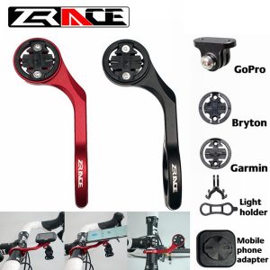 zrace bicycle computer camera mount holder out front bike mount from bike accessories for igpsport garmin bryton