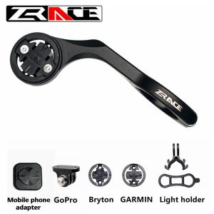 zrace bike camera mount holder out front bike computer mount accessories for igpsport garmin bryton