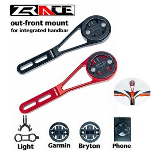 zrace bike computer holder for bryton garmin speedometer mount cnc bike satch integrated handlebar out front holder