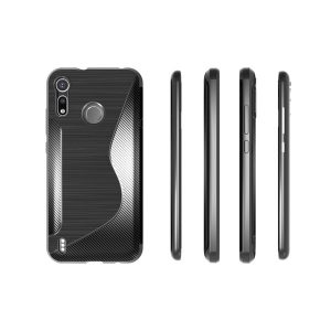 1.3mm tpu ns soft case carbon fiber soft heavy shockproof silicone cover for samsung glaxy note 10 / note 10 plus xcover 4s g398f