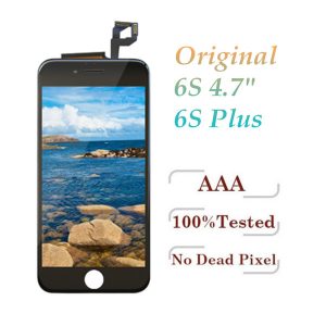 100% original for iphone 6s & 6s plus lcd display touch screen digitizer + frame full complete assembly