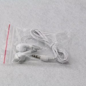 1000 pcs disposable earphones for mobile phone headphone headset for bus or train or plane for school one time use gift