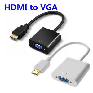 1080p hdmi to vga converter audio & video cables dp display port male to vga female converter adapter cable 100 pcs dhl with opp package