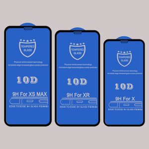 10d tempered glass screen protector on the for iphone 11 pro xr xs max x 8 7 6s plus curved full cover adhesive glue protective glass film