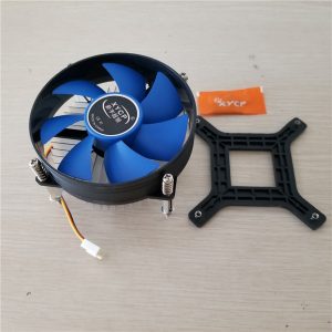 10pcs/lot overclocking & ultra-quiet cpu heatsink radiator cooler fan intel 755pin cpu deskcomputer fan