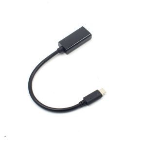 10pcs/lot usb type c to hdmi hd data adapter cable usb3.1 to hdmi for computer phone connected hd tv projection black/red