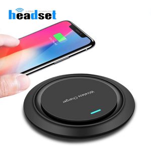 10w qi wireless charger for x xs xr 8 plus fast charging for samsung s10 s9 note 9 usb phone charger pad