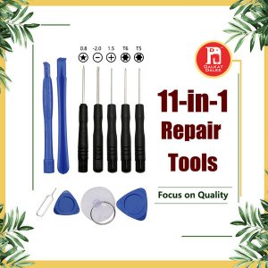 11 in 1 screw driver tool kits cell phone repair replecement tools set for iphone ipad samsung sony motorola lg blackberry dhl